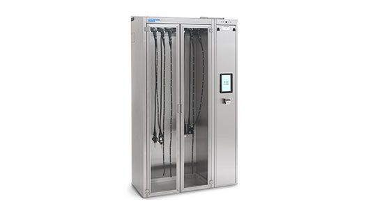 Gabinetes de transporte e armazenamento de endoscópios Gabinetes de transporte e armazenamento de endoscópios