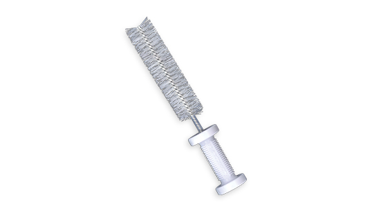 Escova de limpeza da válvula/cabeçote de controle Escova de limpeza da válvula/cabeçote de controle