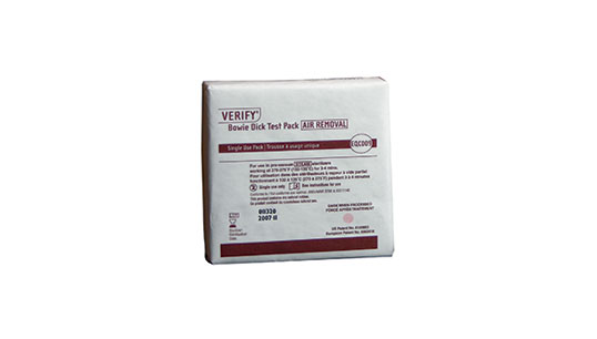 Teste diário de remoção de ar/teste Bowie Dick