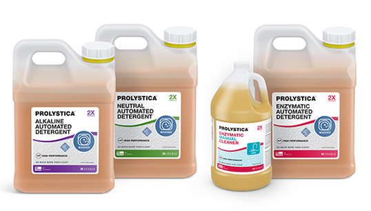 Família de produtos Prolystica HP Químicos para limpeza de instrumentos.