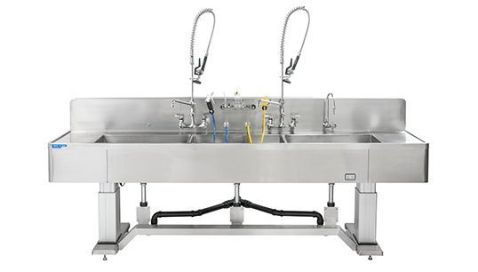 Pias de descontaminação