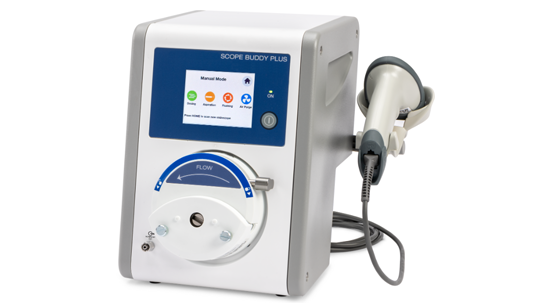 SCOPE BUDDY PLUS Endoscope Flushing System for manual cleaning of endoscopes SCOPE BUDDY PLUS Endoscope Flushing System for manual cleaning of endoscopes