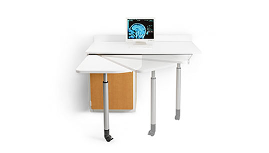 Nurse Swivel Desk Documentation Station Nurse Swivel Desk Documentation Station