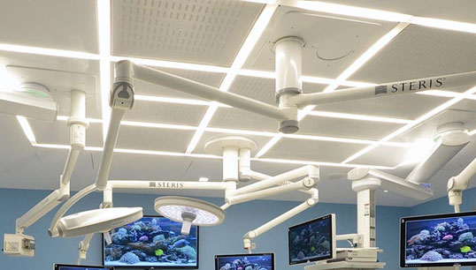 CLEANSUITE Operating Room Ceiling System