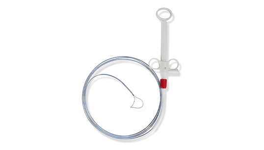 Sichelschlangen Polypektomieschlinge asymmetrisch
