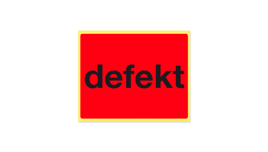 Vorgedruckte Etiketten