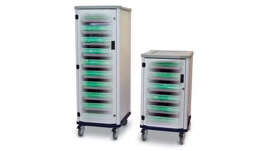 Chariots de stockage et de transport d’endoscopes