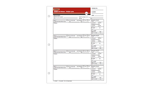 Enveloppes d’enregistrement de stérilisation VERDOC