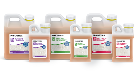 Famille de produits détergents ultra-concentrés pour le nettoyage des instruments PROLYSTICA