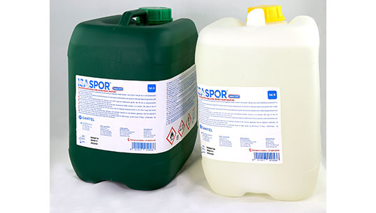 ISASPOR™ Single-Shot Disinfettante e sterilizzante di alto livello