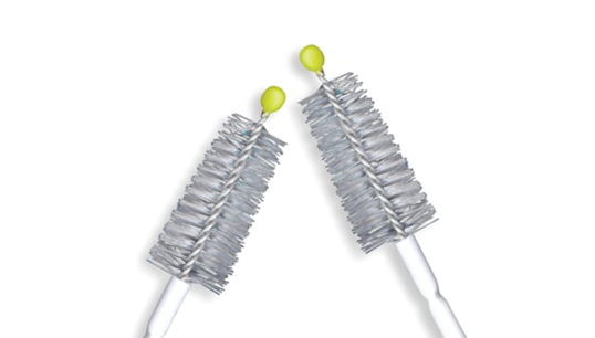 Gemini Brush Cepillo de canal de doble punta Gemini Brush Cepillo de canal de doble punta
