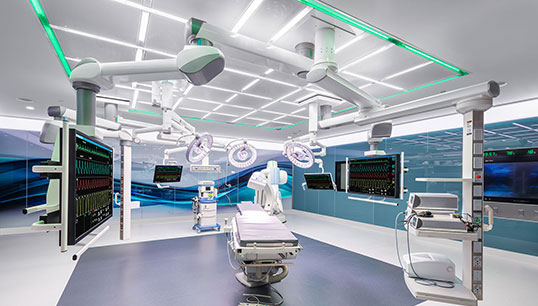 MEDglas™ Muros prefabricados para quirófanos MEDglas™ Muros prefabricados para quirófanos