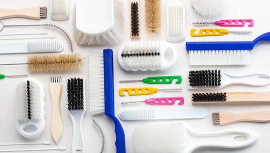 Cepillos para la limpieza general de instrumentos