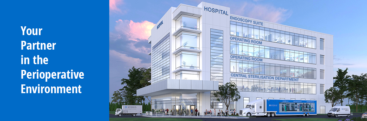 STERIS Healthcare sterilisation and infection prevention solutions supporting New Zealand hospitals and surgical centres 