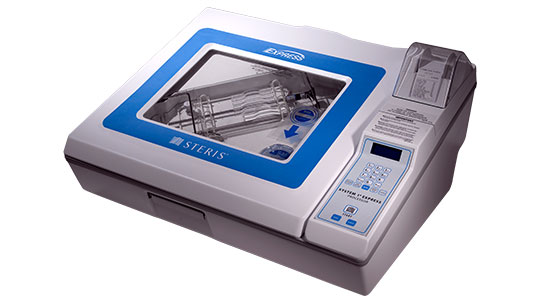 Liquid chemical sterilization equipment.