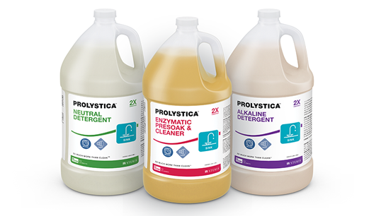 Familia de productos químicos de limpieza de instrumental Prolystica 2X Concentrate